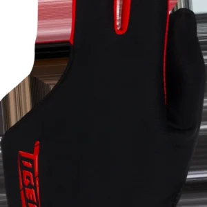 Tiger BGLTPR Pro Black & Red Glove - Bridge Hand Left