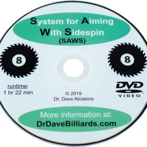 Dr Daves DVDSAWA System for aiming with sidespin