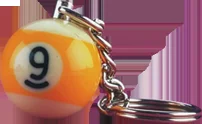 Action NI9BK1 9-Ball Key Chain