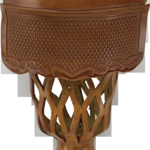 TPPK06 Tan Leather Shield Pockets